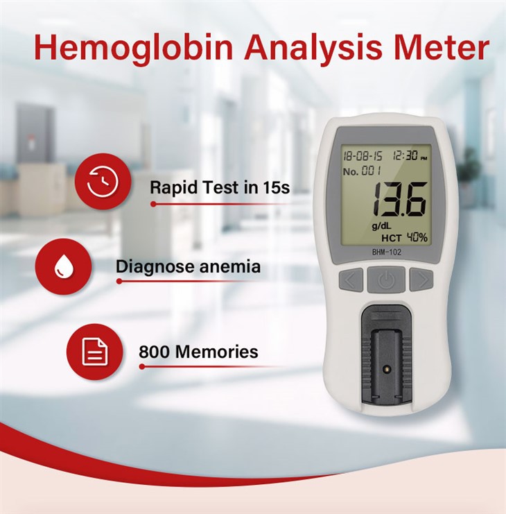 Digitālais hemoglobīna analizators